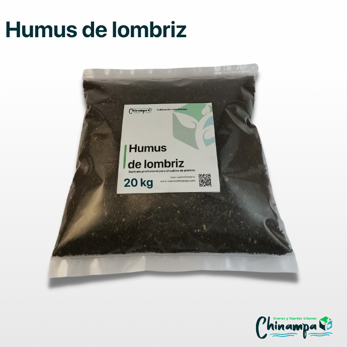 HUMUS DE LOMBRIZ ORGÁNICO
